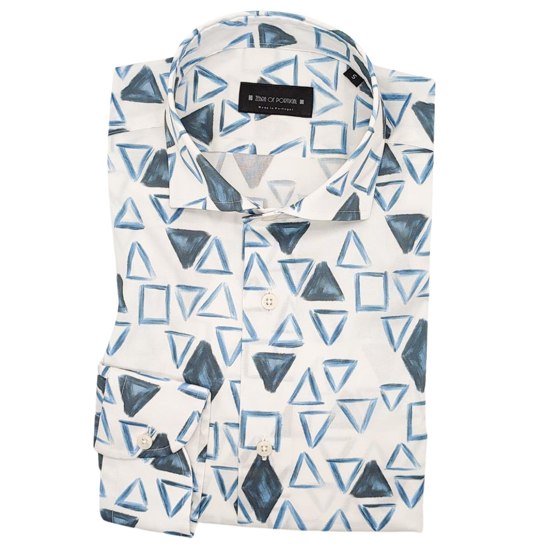 Camisa Com Print Triangulos