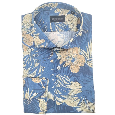 Camisa Com Print Floral