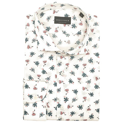 Camisa Com Print Micro Flores