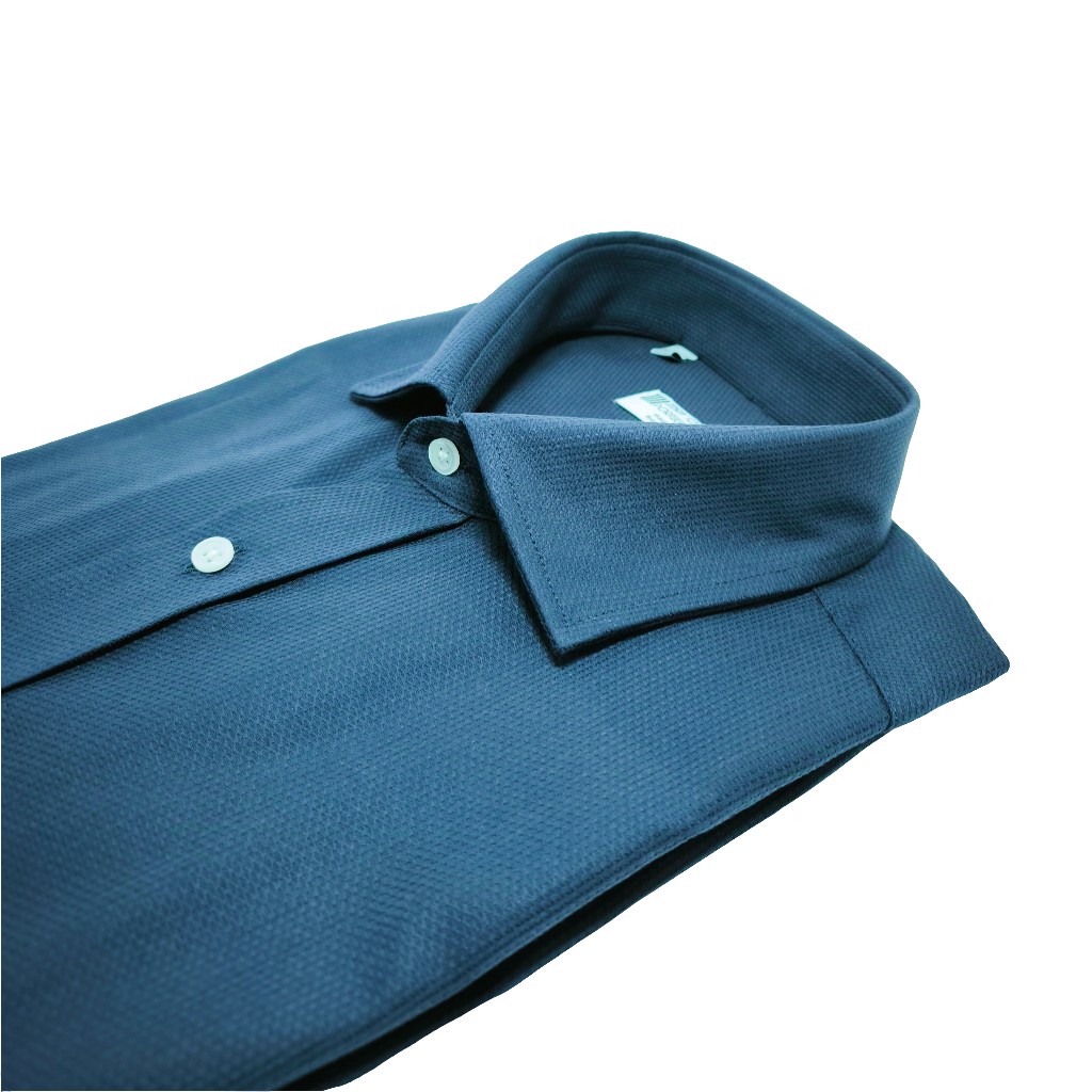 Camisa Casual Azul Escura