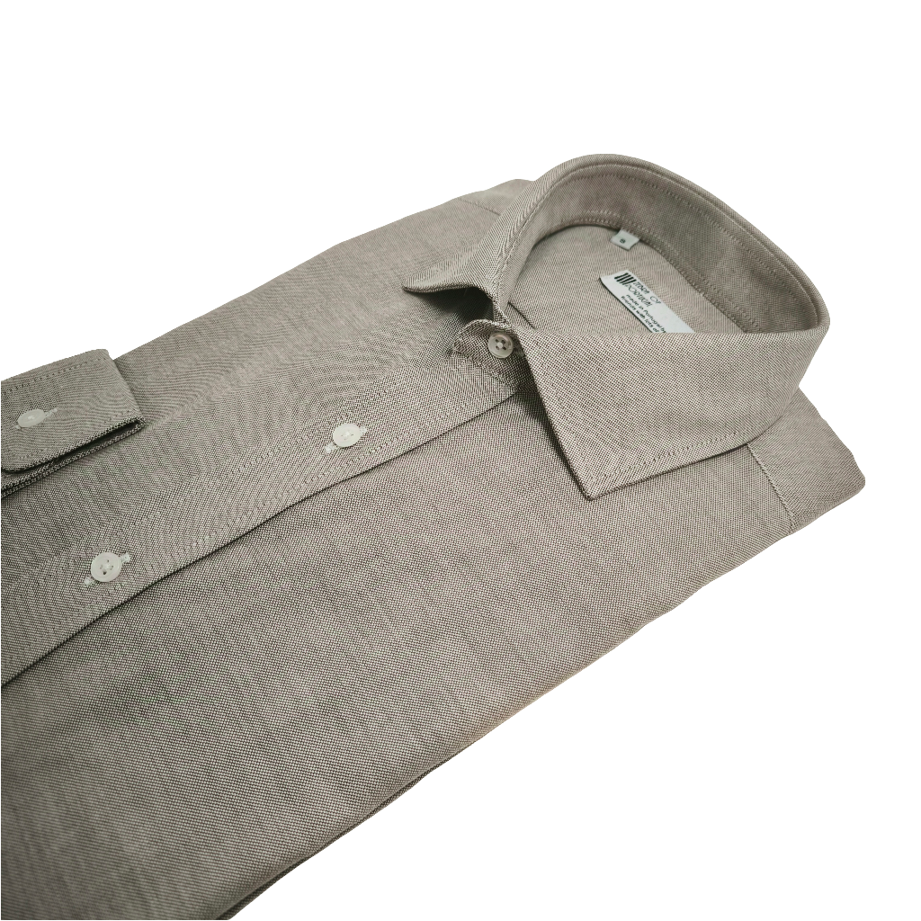 Camisa Oxford Castanha