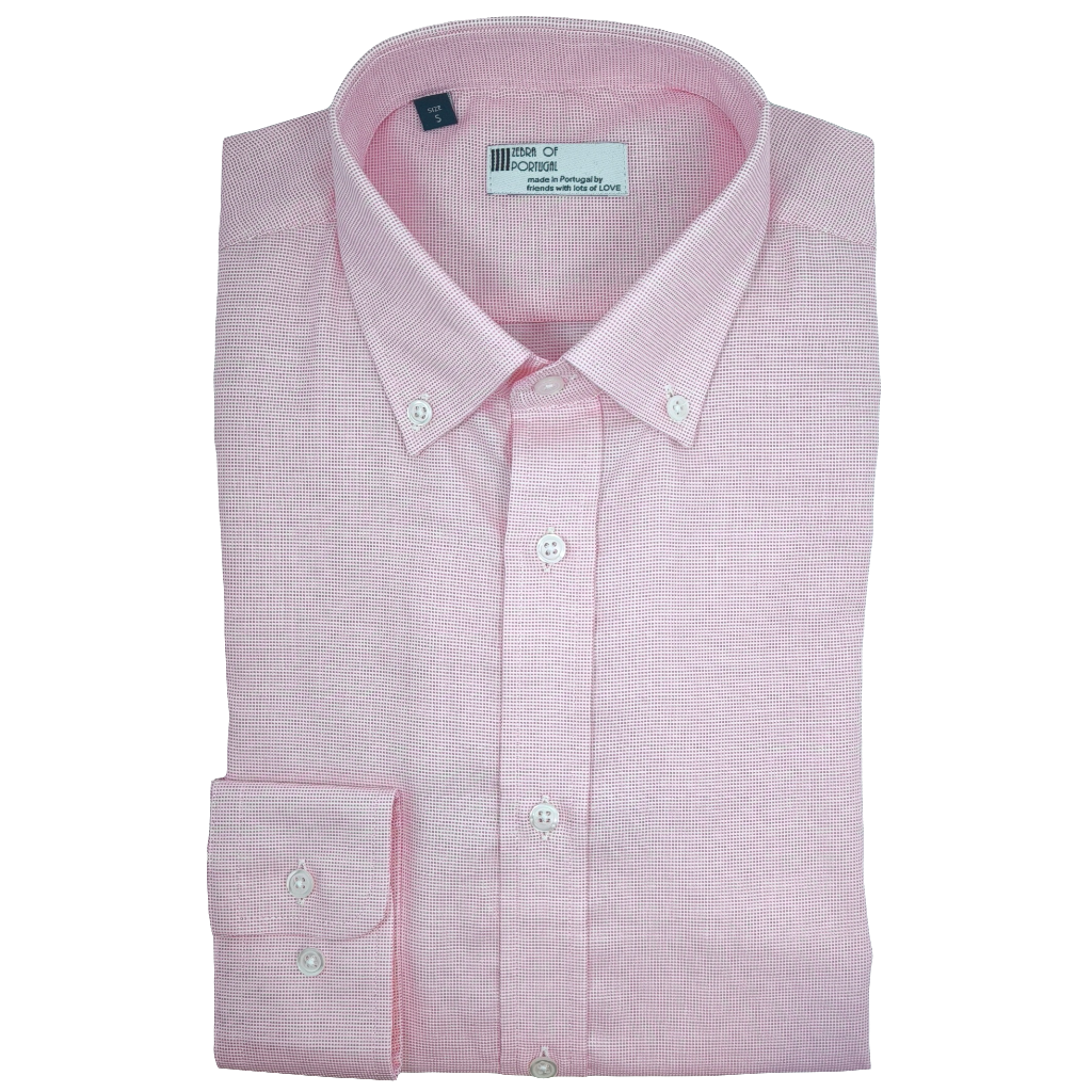 Camisa Casual Rosa