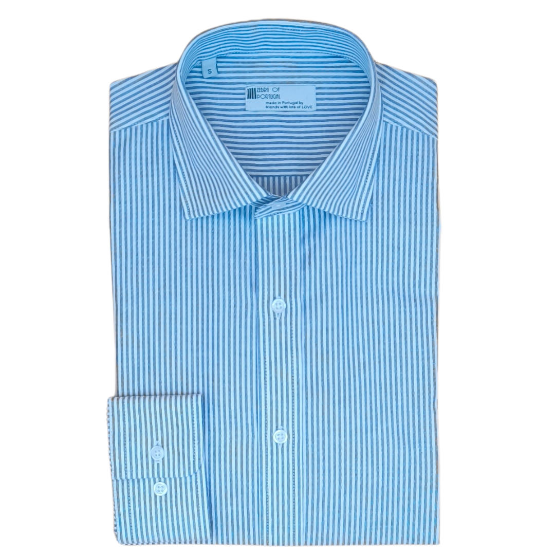 Camisa Oxford de Riscas